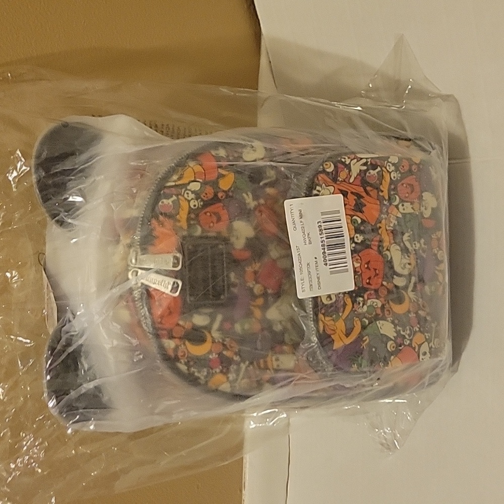 NWT: Disney Parks Loungefly Mini Halloween Backpack